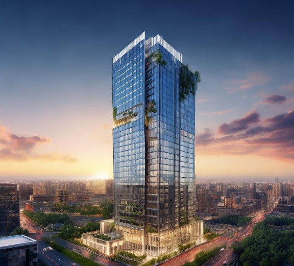商业价值与可持续发展，商业大厦项目绽放光彩