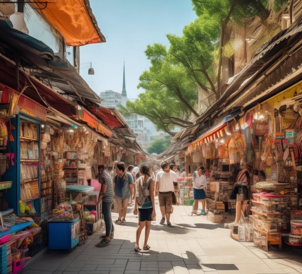 从化商贸城，商业与休闲的完美结合