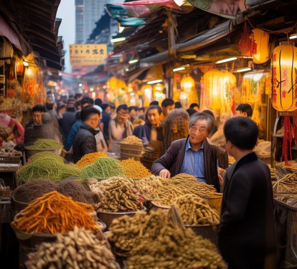 成都商贸城药材市场，黄金价格波动与市场动态
