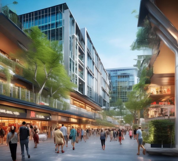 宁县亿联商贸城，商业价值与生活升级的融合